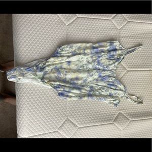 Zara colorful silk corset bodysuit